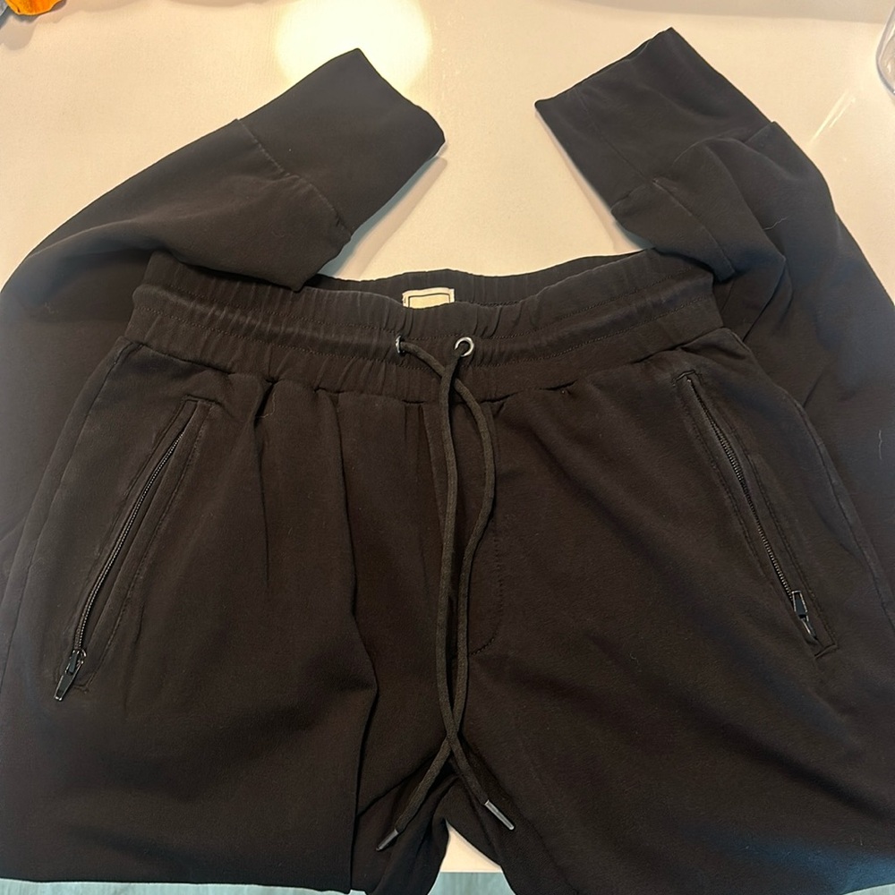 Swet Tailor black joggers